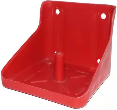 Produktbild von Salzblockhalter, verdicktes Viehfuttertablett, Leckziegelkasten zum Lecken von Rindern, Schafen, Ziegen (kleines Loch)