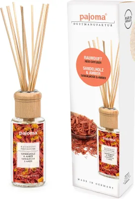 Produktbild von Raumduft 100ml Sandelholz Amber Lufterfrischer Duftstäbchen Raumerfrischer