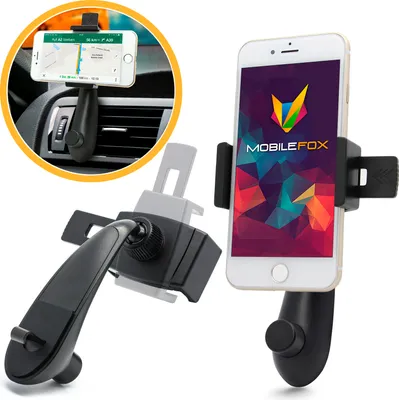 Produktbild von Universal KFZ Halterung Lüftungs Gitter Schlitz Handy Halter Auto passend für Smartphone
