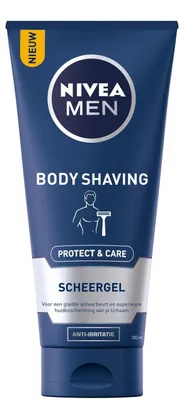 Produktbild von Nivea Men Body Shaving Protect & Care Shaving Gel 200ML