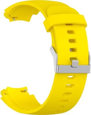 Produktbild von BStrap Silicone Armband für Xiaomi Amazfit Verge, yellow