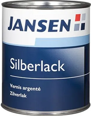 Produktbild von Jansen Silberlack Silber-Metallfarbe Ral 9006 375 ml