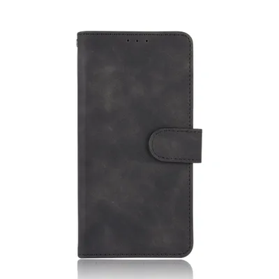Image de Étui de protection pour téléphone portable vivo Y72 5G, type pochette avec compartiment pour cartes, de couleur noire