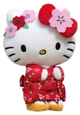 Obrázok produktu pre Sanrio Plüschfigur Hello Kitty Kimono Version 22 cm