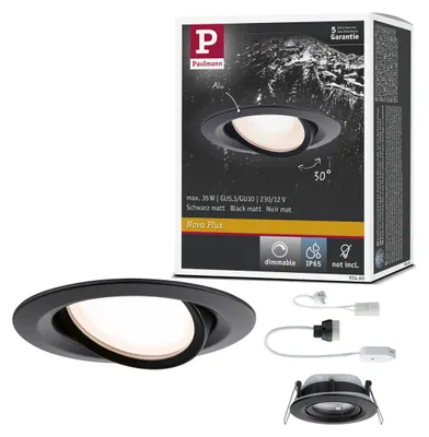 Image de Paulmann Luminaire encastré Nova Plus orientable