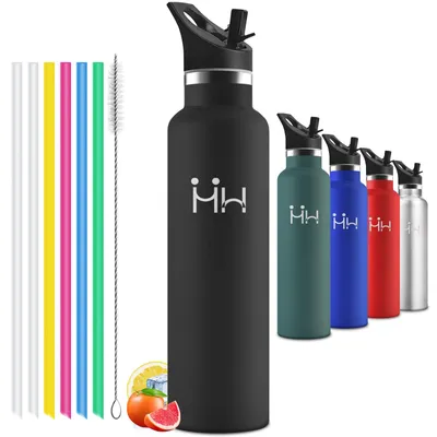 Produktbild von Edelstahl Trinkflasche 1000ML BPA-frei, auslaufsicher, doppelwandig, Kinder