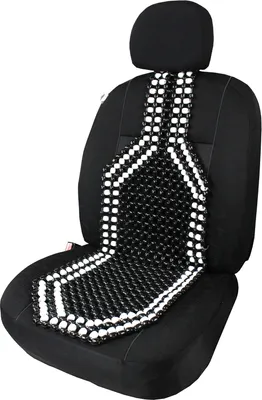 Obrázek produktu pro Potah sedadla BEADS masážní kuličkový 1ks černý