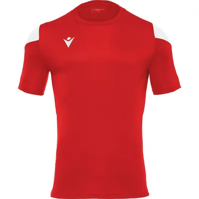 Produktbild von Macron Polis Trikot Kurzarm Herren - Rot / Weiß