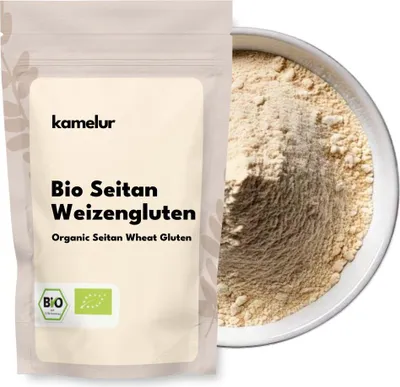 Image de Kamelur® Bio Gluten de blé seitan 1 kg