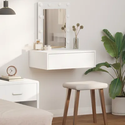Produktbild von 2025 cloris Schminktisch mit Schubladen Weiß 60 x 40 x 70 cm Holzwerkstoff - Schminktische Sale7650569 1parcel