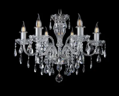 Image de Lampe Lustre Cristal Bohème Lampe Plafonnier Suspension