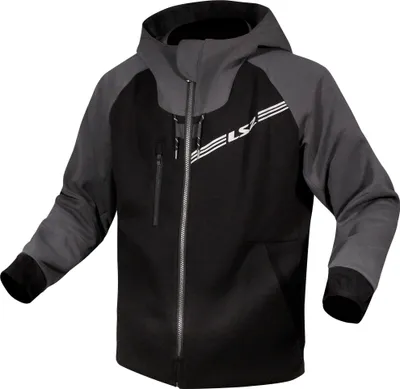 Obrázok produktu pre LS2 Throttle motorkárska mikina na zips, čierna/tmavosivá, M