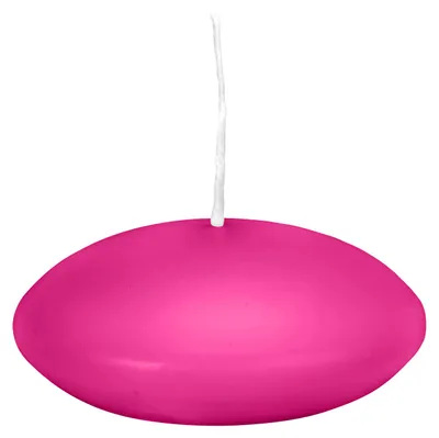 Produktbild von Schwimmkerzen Fuchsia Pink 40 x Ø 80 mm, 8 Stück