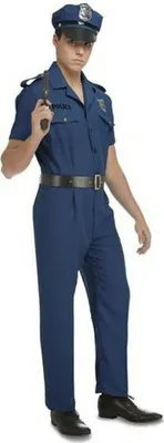 Produktbild von Verkleidung für Erwachsene My Other Me Polizist - XL