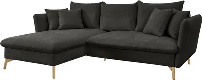 Produktbild von LIVOJO S11 Wohnzimmer Ecksofa Recamiere links 258 x 91 x 167 cm Ambriamo Anthrazit