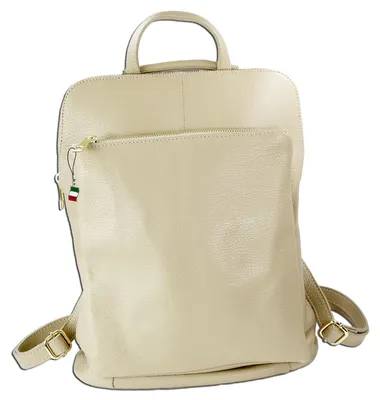 Produktbild von Rucksack beige Florence Cityrucksack Leder ORM103I