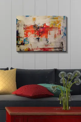 Produktbild von Wallity, Kanvas- TCR1245, Bunt, Leinwandbilder, 50 x 70 cm, 100% Leinwand