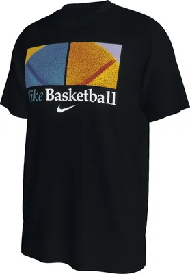 Produktbild von Nike Dri-Fit Basketball T-Shirt, schwarz, M, Herren