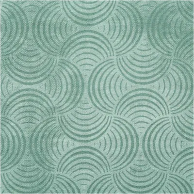 Produktbild von Baumwollstoff Popeline Bogen Mintgrün Meterware Vintage