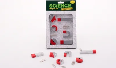 Produktbild von Johntoy Science Explorer Magnet Set, 13dlg.