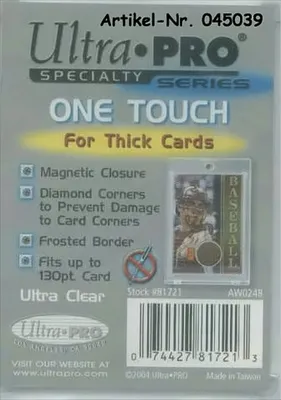 Image de Support magnétique Ultra Pro 130PT UV One-Touch
