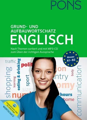 Produktbild von PONS Grund- und Aufbauwortschatz Englisch