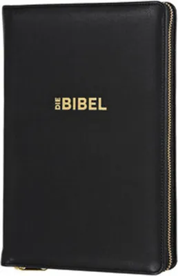 Produktbild von Schlachter 2000 Bibel - Taschenausgabe (Softcover, schwarz, Goldschnitt, Reißverschluss)
