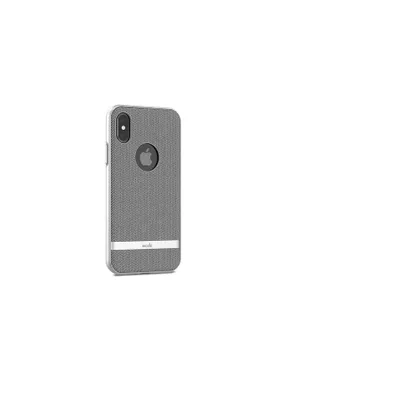 Produktbild von Moshi Vesta, Hauthülle, Apple, iPhone X, 14,7 cm (5.8"), Grau