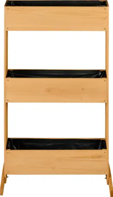Produktbild von PARKSIDE® Garten 3-Schicht-Hochbeet Pflanzbbeet aus Holz ca. 84 x 98 x 40 cm