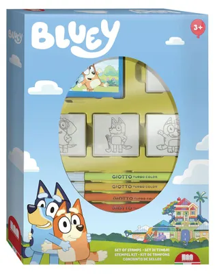 Produktbild von Multiprint Bluey Stamp Set mit 4 Briefmarken