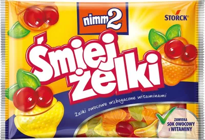 Obrázok produktu pre Nimm2 Śmiejżelki Owocowe 100 g