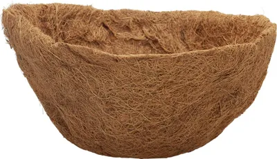 Produktbild von Runde Pflanzschale aus Kokosfasern für Blumengestecke und Dekorationen