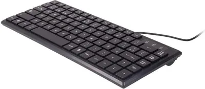 Imagen del producto de UNYKAch KB 302 Mini, Mini, Cable, USB, Interruptor de membrana, Teclado QWERTY,