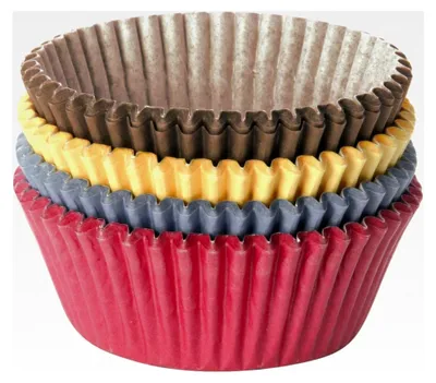Produktbild von Muffins Papierförmchen bunt, 6 cm