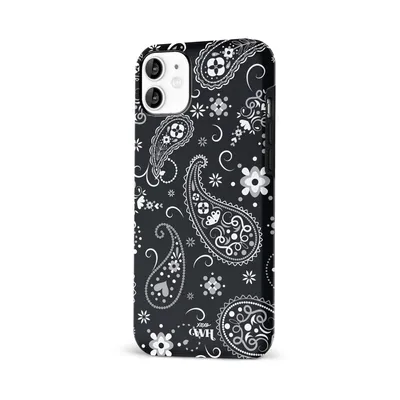 Produktbild von xoxo Wildhearts Paisley Dawn Black - iPhone 12 Hülle