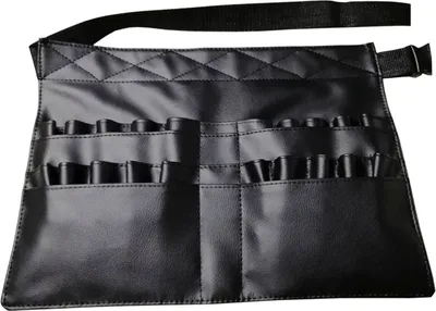 Zdjęcie produktu dla Etui na kosmetyki z wieloma kieszeniami, uchwyt na pędzle do makijażu, kosmetyczka z regulowanym paskiem