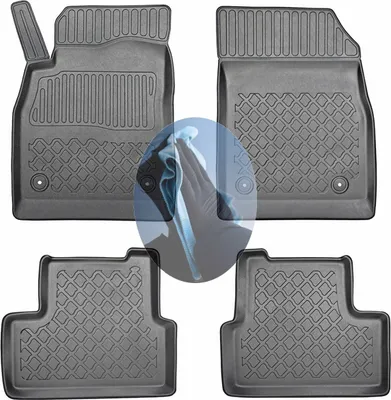 Produktbild von Z519695 TPE-Gummifußmatten kompatibel mit  Chevrolet Cruze SW LTZ 1 J308 Station Wagon Kombi 5-türer 2012-2016