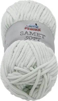 Zdjęcie produktu dla Przędza SAMET - 100 g / 100 m - Mentolowa