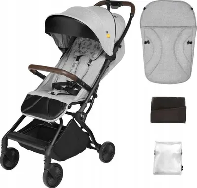 Produktbild von Leichter Faltbarer Kinderwagen Bis 22Kg Espoo+ Für Flugzeug, Folie Und Sitzverkleidung