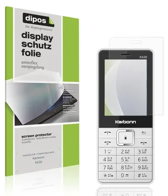 Immagine prodotto di 4x Pellicola Protettiva per Karbonn KX26 Protezione Schermo Antiriflesso dipos