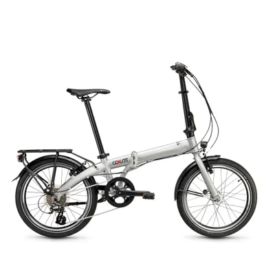 Produktbild von COAST HIGHTIDE NO. 03 8S | Faltrad | 20 Zoll | 14,4 KG | 8 Gang | Silver Klapprad | Leicht & Kompakt | Faltbares Fahrrad