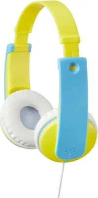 Produktbild von JVC HA-KD7-Y, Kabelgebunden, Ausbildung, 15 - 23000 Hz, 110 g, Kopfhörer, Blau, Gelb