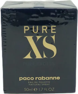 Obrázok produktu pre Rabanne Pure XS, Muži, 50 ml, Sprej, ALCOHOL DENAT., PARFUM (FRAGRANCE), AQUA (WATER), LINALOOL, BENZYL SALICYLATE, ETHYLHEXYL..., 1 kusov