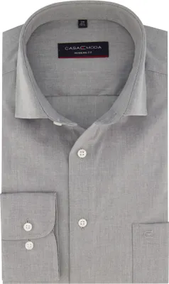 Produktbild von Casa Moda Modern Fit Hemd grau meliert