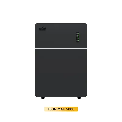 Productafbeelding van TSUN MAU 5000 5 kWh Balkonkraftwerk Speicher (tot 30 kWh uitbreidbaar), 2500 W PV-ingang, Plug & Play