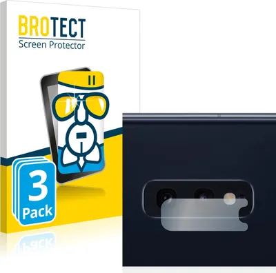 Produktbild von 3x BROTECT Schutzglas für Samsung Galaxy S10e (NUR Kameraschutz) Schutzfolie Panzer Folie Glas Display Schutz klar