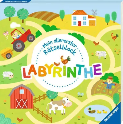 Zdjęcie produktu dla Bailey, S: Mein allererster Rätselblock: Labyrinthe