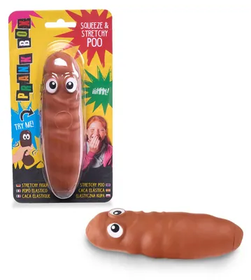 Produktbild von TRENDHAUS 967800 - Prank Box Squeeze Kackwurst, ca. 13,9 x 4 x 3,7 cm, Squishy i