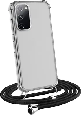 Produktbild von Handykette für Samsung Galaxy S20 FE - Handyhülle mit Schnur Cover in Schwarz