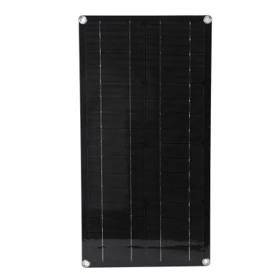 Produktbild von Zestaw kontrolera paneli słonecznych, zestaw monokrystalicznych paneli słonecznych, zestaw paneli słonecznych, zestaw paneli słonecznych na zewnątrz, panel słoneczny 100 W z kontrolerem MPPT, panel słoneczny na kemping